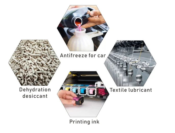 Aplikasi Dietilen Glikol