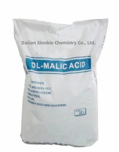 Pasokan Pabrik Bahan Food Grade Aditif Makanan Pengasam Dl-Malic Acid CAS 6915-15-7