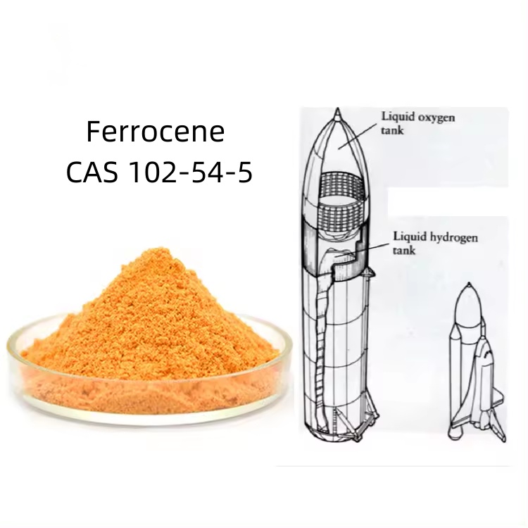 Cina Memproduksi Bubuk Ferrosen untuk Kembang Api Ferrosen 99% CAS 102-54-5