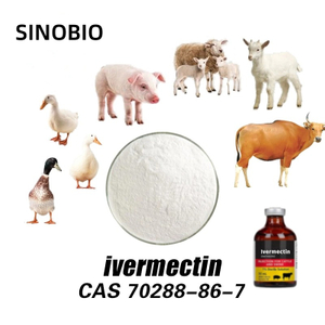 Pabrik Bubuk Ivermectin Antiparasit 99% Berkualitas Tinggi CAS 70288-86-7 Ivermectin