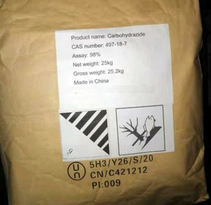  White Crystalline Powder Boiler Pemulung Oksigen CAS 497-18-7 Carbohydrazide